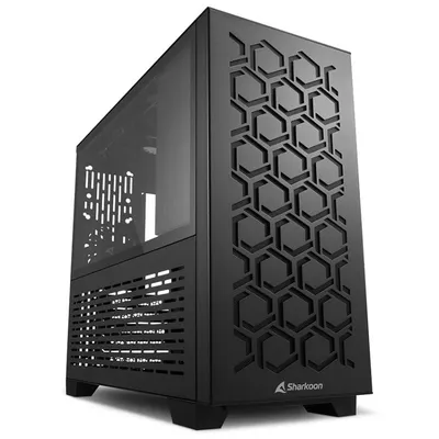 Sharkoon MS-Y1000 Micro Tower Schwarz