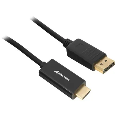 Adapterkabel Sharkoon DisplayPort 1.2 auf HDMI 4K 3 Meter