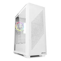 Sharkoon VS9 RGB - Weiß - Glasfenster