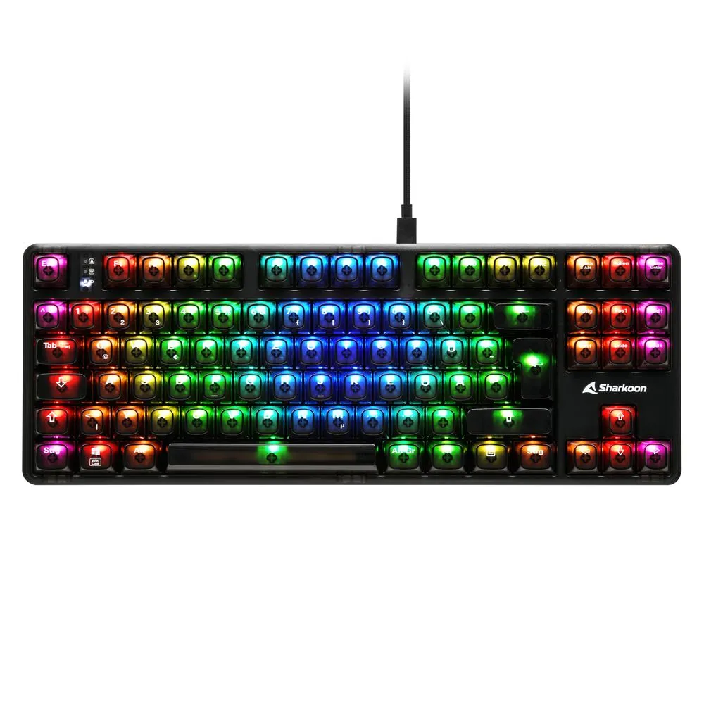 Sharkoon SGK70W | 4044951040124 | Tenkeyless (80 - 87 %)