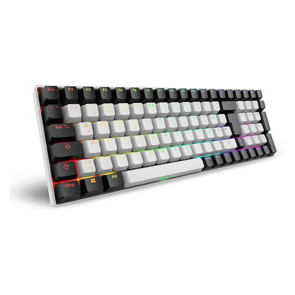 Sharkoon SGK50 S2 wh Gateron Yellow DE