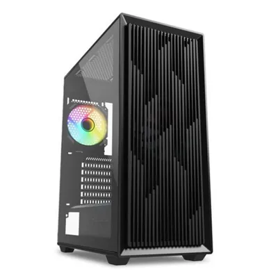 PC Sharkoon VK2 Full Tower Schwarz ATX Micro ATX Mini-ATX 120mm Lüfter PC Sharkoon VK2 Full Tower Schwarz ATX Micro ATX Mini-ATX 120mm Lüfter