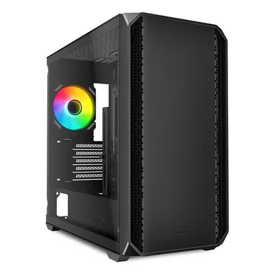 Micro-Tower Sharkoon MK2 RGB Schwarz Micro-ATX Mini-ITX RGB Lüfter Micro-Tower Sharkoon MK2 RGB