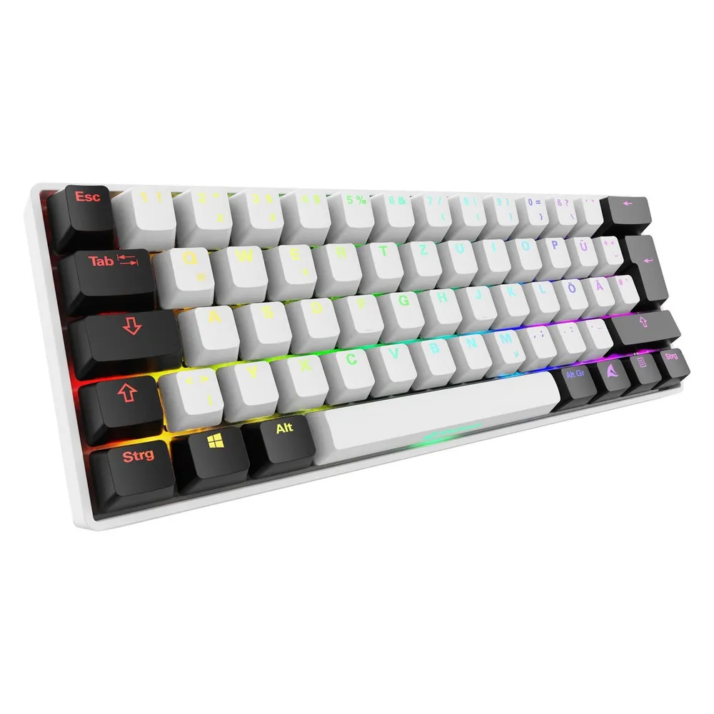 Sharkoon SGK50 S4 Gen2 wh Gateron yellow DE