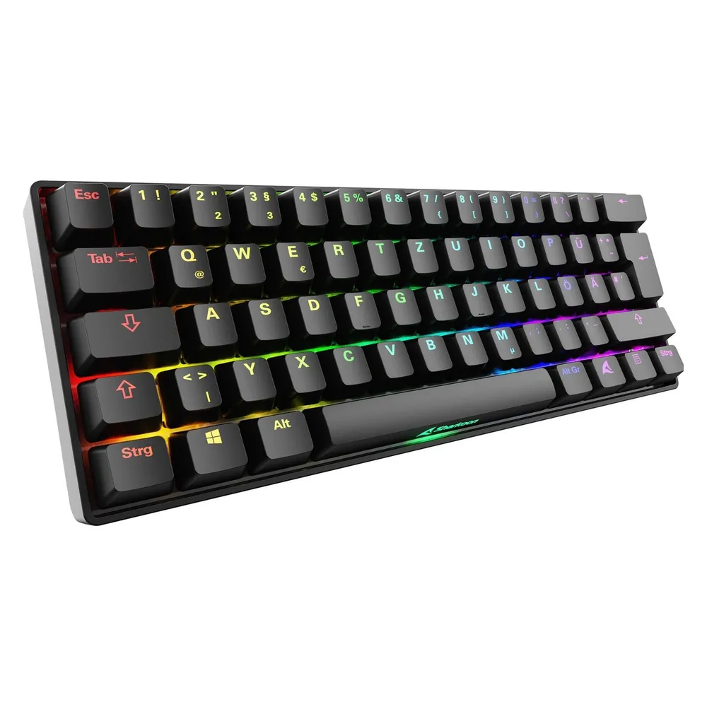 Sharkoon SGK50 S4 Gen2 bk Gateron yellow DE