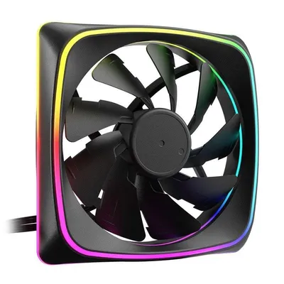 Kühlung Luft Sharkoon SHARK Lights RGB PWM 120 mm 500-1700 RPM LED RGB