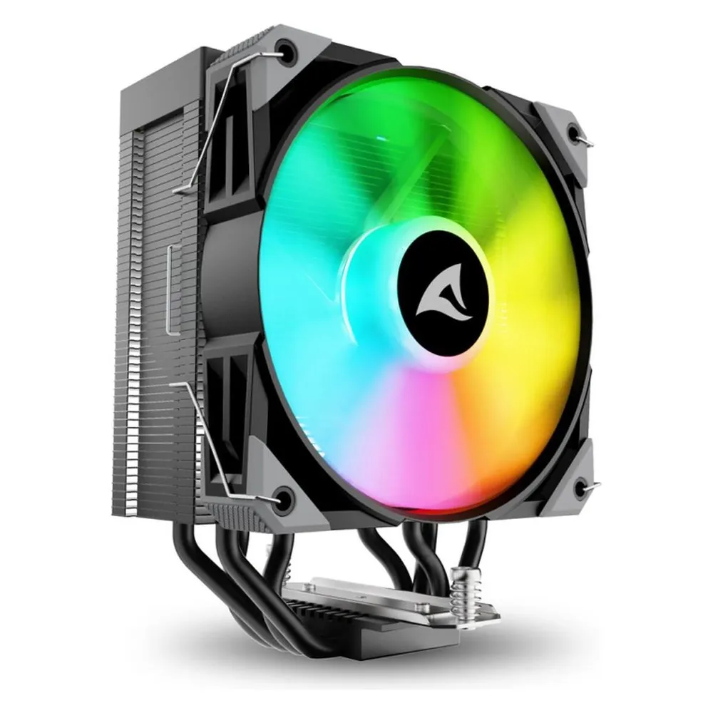 Refrigeration Air Sharkoon Sockel LGA1851 120 mm A40 RGB Effektespiegel RGB