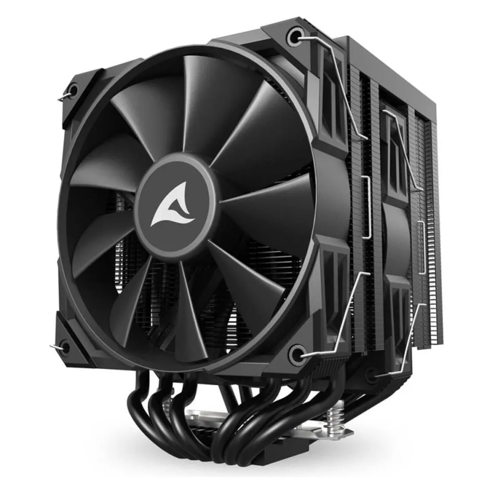 Kühlung Luft Sharkoon Socket AM5 AM4 120 mm A60 Doppel-Turm 260W TDP