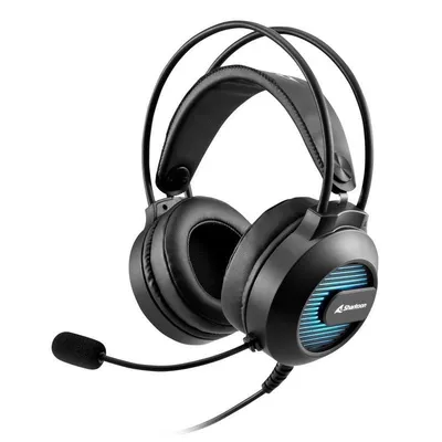 Sharkoon SGH20 Gaming Headset kabelgebunden USB 2.0 Beleuchtung schwarz