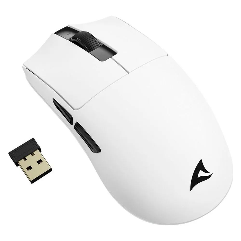 Maus Sharkoon FIREGLIDER One Gaming Kabellos/Kabel 50G DPI Weiß