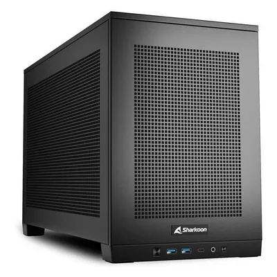 Gehäuse Sharkoon REBEL C20 ITX Schwarz Metall Gaming Mini-ITX