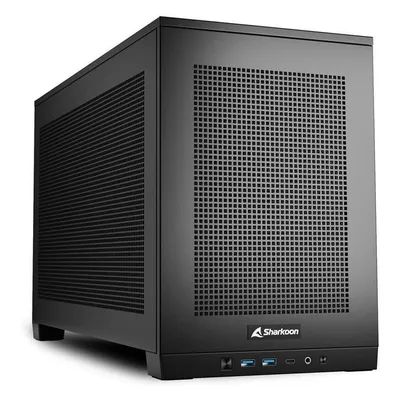 Gehäuse Sharkoon REBEL C20 RGB ITX Schwarz Metall Gaming