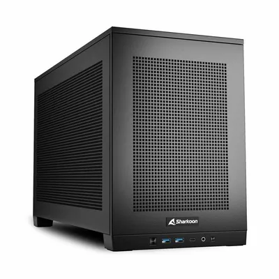 Gehäuse Sharkoon REBEL C20 RGB ITX Schwarz Metall Gaming
