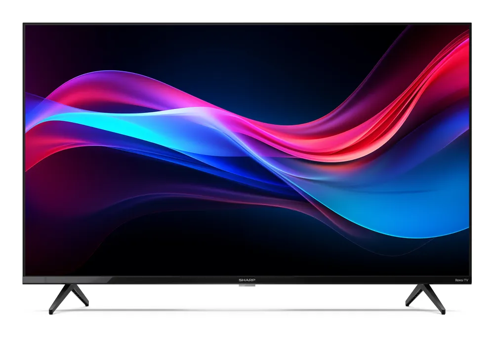 TV Sharp LED 43GJ4225E 43" 4K UltraHD 60Hz Smart TV Roku OS Dolby Vision Alexa