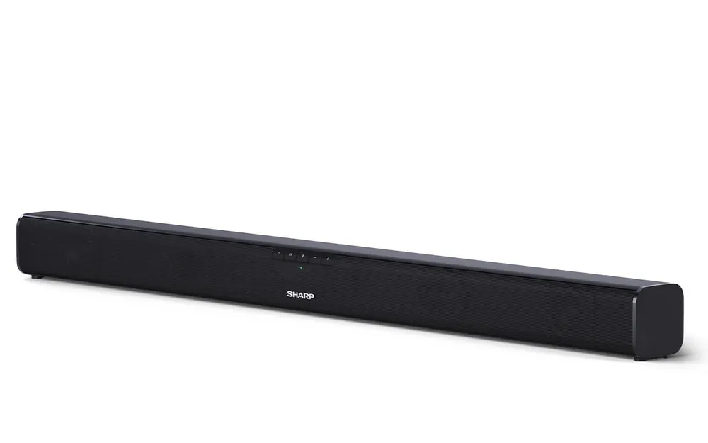 Soundbar Sharp HT-SB110 2.0 90W Bluetooth HDMI ARC Slim Schwarz