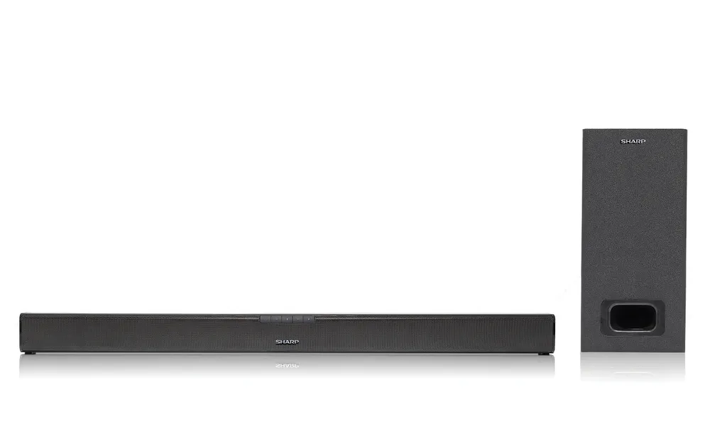 Barra de Sonido Sharp HT-SBW110 2.1 180W Bluetooth HDMI ARC Subwoofer Schwarz