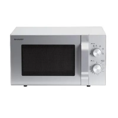 Mikrowelle Sharp R204S 20 Liter 800W mit Drehteller Silber