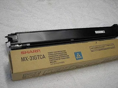 Tonerpatrone Sharp MX-31GTCA Cyan Original 15000 Seiten
