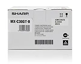 Tonerpatrone Sharp MXC30GTB Schwarz Original 6000 Seiten