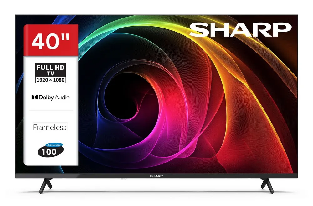 Sharp 40HA1705E LCD-LED Fernseher (101 cm/40 Zoll, Full HD, Full HD TV, Triple-Tuner, 3x HDMI / 2x USB)