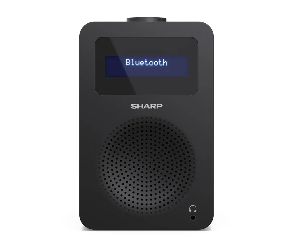 SHARP Digitalradio DR-430, schwarz, DBT+, Bluetooth