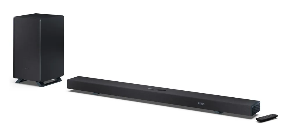 Sharp HT-SBW55121 5.1.2 Dolby Atmos®/DTS:X® mit Drahtlos-Subwoofer Soundbar 5.1.2 (A2DP Bluetooth, Bluetooth, AVRCP Bluetooth, 650 W)