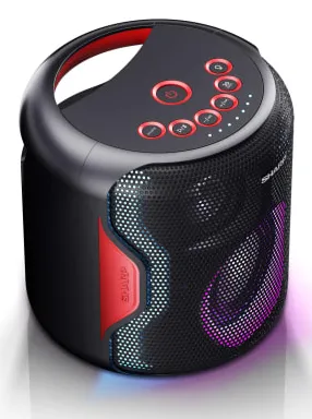 Sharp PS-921(BK) Party-Lautsprecher (A2DP Bluetooth, Bluetooth, AVRCP Bluetooth, 130 W)