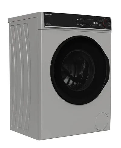 Sharp Waschmaschine ES-PRO612SA-DE, 6 kg, 1200 U/min, AllergySmart, AquaStop, Dampf, EcoLogic