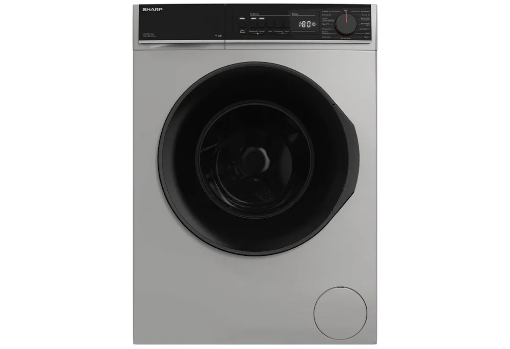 Sharp Waschmaschine ES-PRO714SA-DE, 7 kg, 1400 U/min, AquaStop, AllergySmart, Dampf, WiFi, Kindersicherung