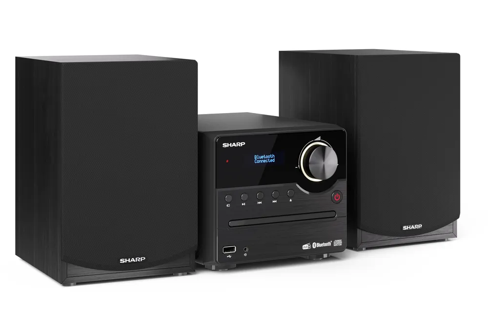 Sharp XL-B517D Bluetooth/CD/DAB+ Mikroanlage 45W schwarz