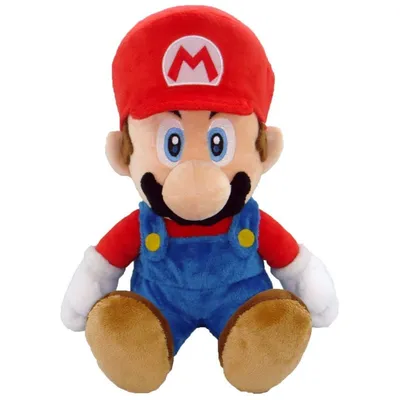 Sherwood Media Super Mario Plüsch Mario 24cm