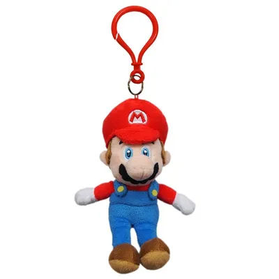 Sherwood Media Super Mario Plüsch-Schlüsselanhänger