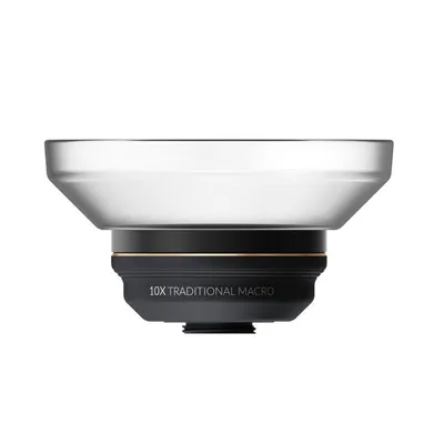Objektiv ShiftCam LU-MC-025-23-EF 34,8 mm Makro M12 Schwarz Gold