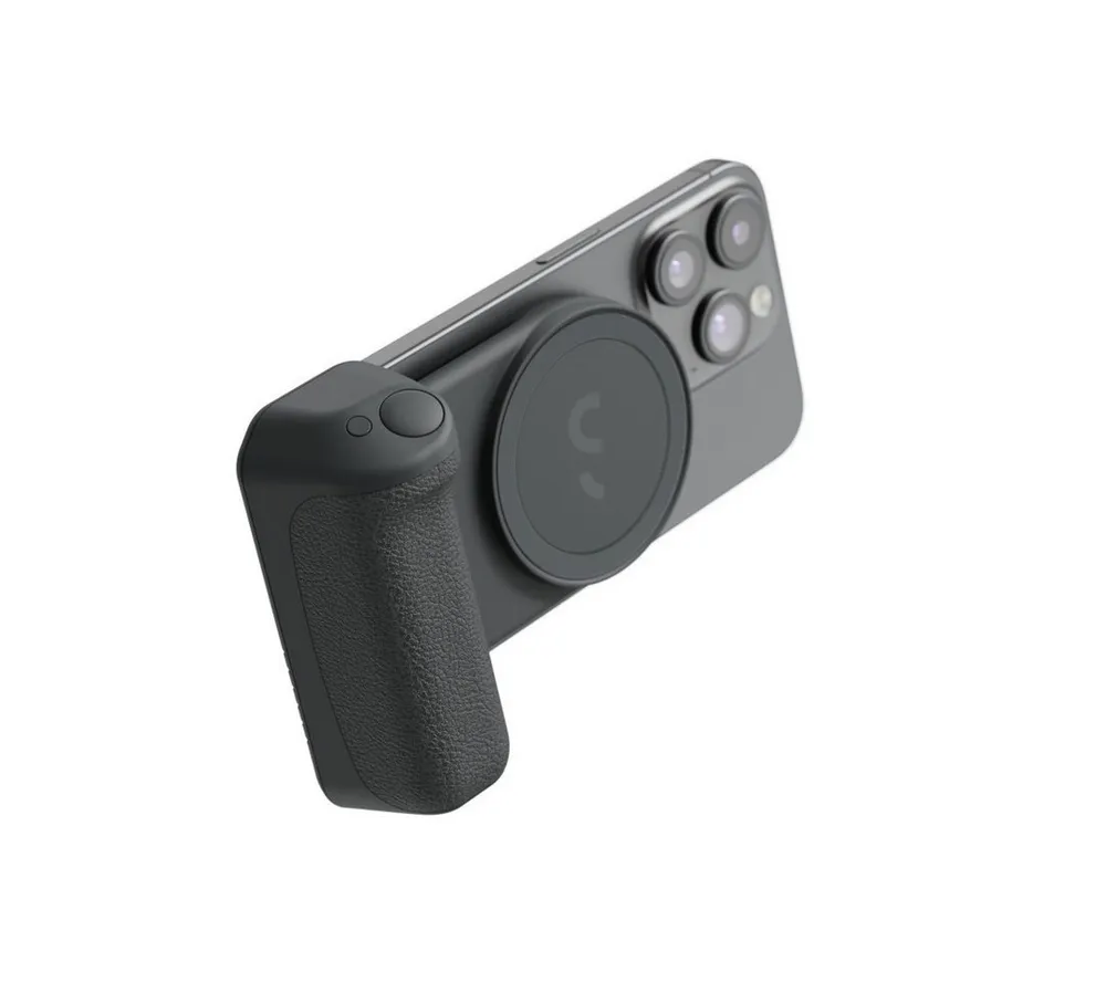 ShiftCam Smartphone-Halterung SnapGrip Essential, (praktischer Handgriff, 180° drehbar, magnetisch)