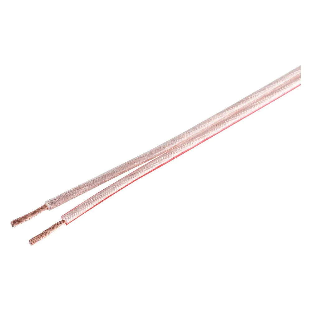 Shiverpeaks S/CONN maximum connectivity Lautsprecherkabel 2,5mm² 50x0,25 CCA transparent 100m
