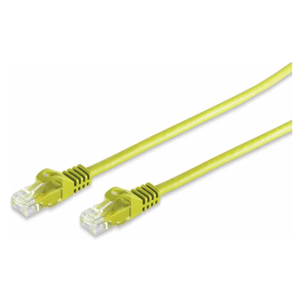 Shiverpeaks S/CONN maximum connectivity Netzwerkkabel-RJ45 Patchkabel U/UTP mitCat.7 Rohkabel gelb 0,25m