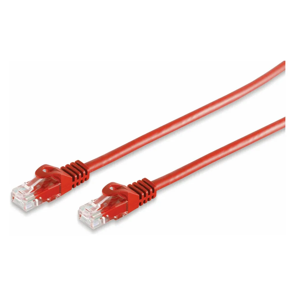 Shiverpeaks S/CONN maximum connectivity Netzwerkkabel-RJ45 Patchkabel U/UTP mitCat.7 Rohkabel rot 0,25m