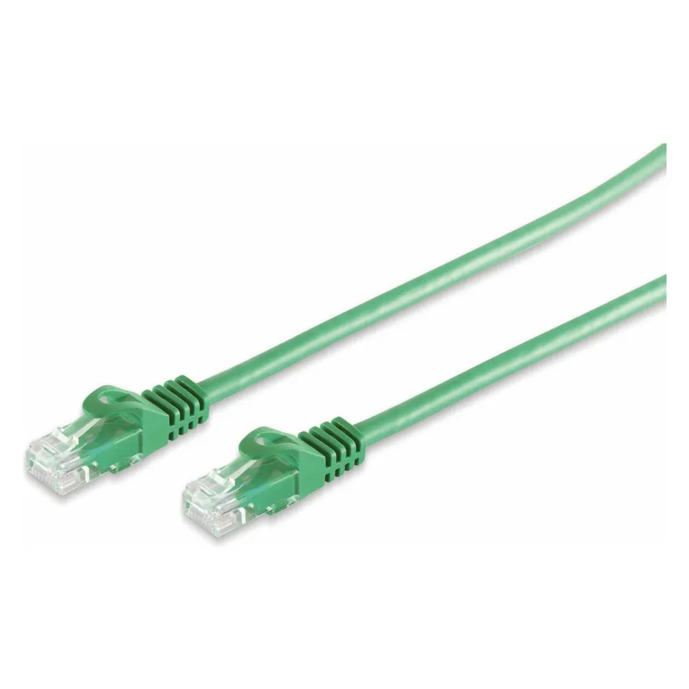 Shiverpeaks S/CONN maximum connectivity Netzwerkkabel-RJ45 Patchkabel U/UTP mitCat.7 Rohkabel grün 1m