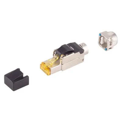Shiverpeaks S/CONN maximum connectivity Netzwerkstecker, cat. 8.1 Tool-less RJ45 Stecker, werkzeuglos, Bajonett