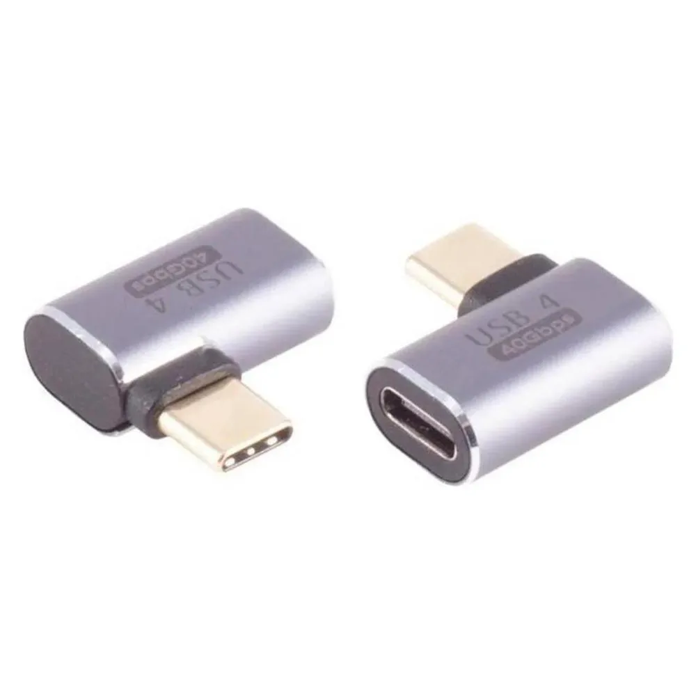 Shiverpeaks S/CONN maximum connectivity USB-C Adapter, 4.0, 90° Winkel links/rechts, HZ