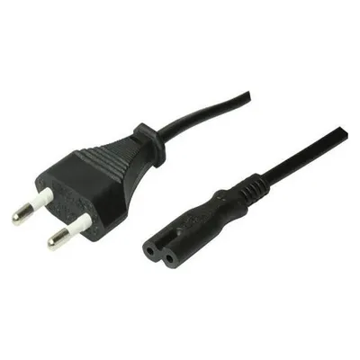 Shiverpeaks Strom Kaltgerätekabel C7 1,5m Black
