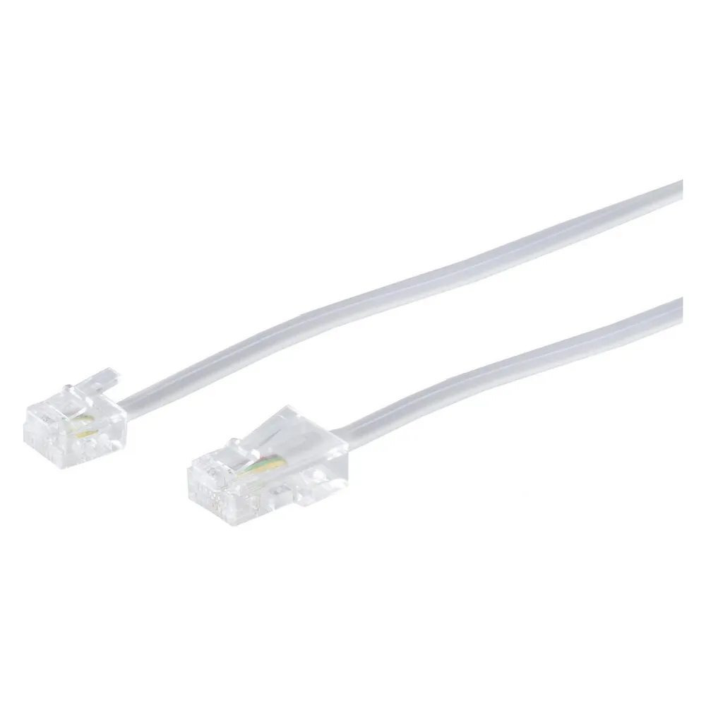Shiverpeaks S/CONN maximum connectivity Modularkabel RJ ISDN-Western-Stecker 8/4 auf Western-Stecker 6/4
