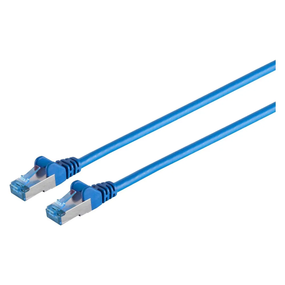 Shiverpeaks S/CONN maximum connectivity Netzwerkkabel-Patchkabel, cat 6A, S/FTP, PIMF, blau, 0,5m