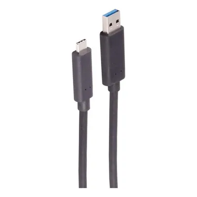 USB-Kabel Shiverpeaks BS30-39105 25 m USB A auf USB C 3.2 Gen 2 10 Gbit/s Schwarz