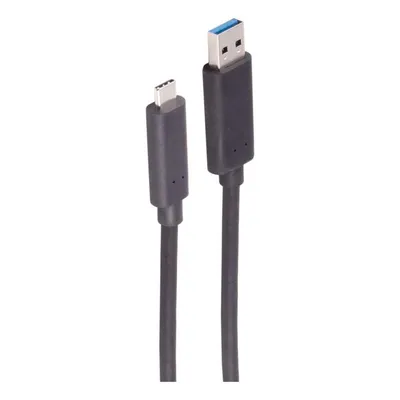 USB-Kabel Shiverpeaks BS30-39485 30 m USB-A auf USB-C 3.2 Gen 2 10 Gbit/s Schwarz