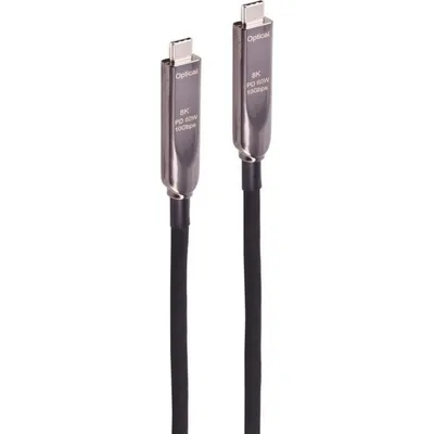 USB-C auf USB-C-Kabel Shiverpeaks 15 m 10 Gbit/s 60 W 8K