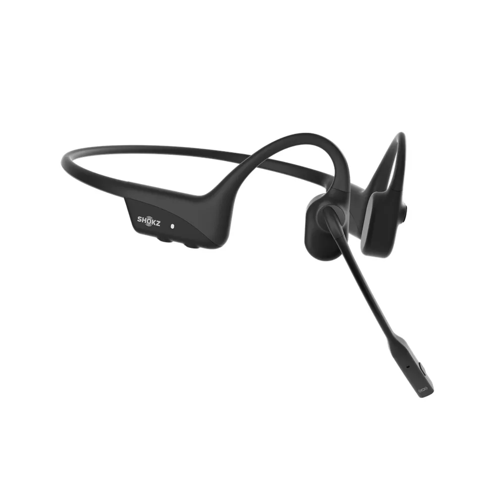 Kopfhörer Shokz C120-AN-BK kabellos Bluetooth mit aktiver Geräuschunterdrückung, Mikrofon, Schwarz