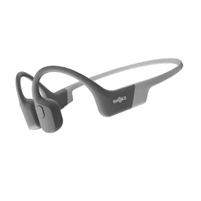 SHOKZ OPENRUN Kopfhörer Kabellos Nackenband Sport Bluetooth Grau