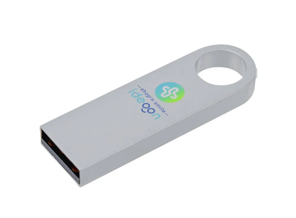shop'n smile ideoon 64GB USB 3.0 Stick Schnelle Datenübertragung zuverlässiger Speicher USB-Stick (64 GB USB 3.0, Metallgehäuse, schlank & leicht, bis 20 MB/s)