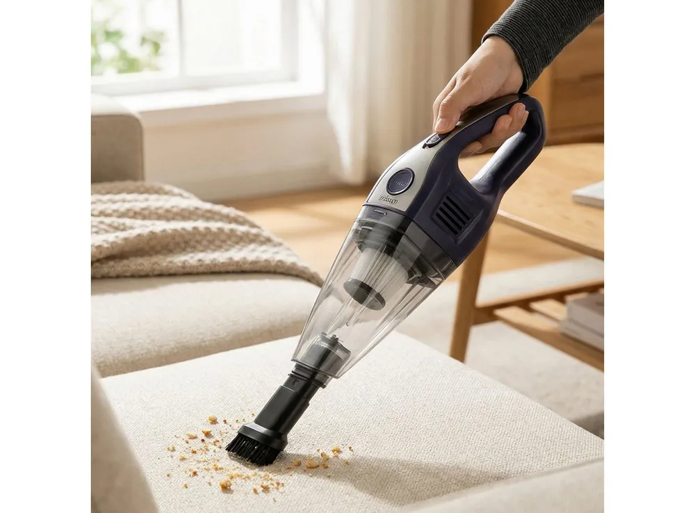 shop'n smile ideoon Akku-Handstaubsauger 6800 Pa starker Mini Staubsauger, kabellos, 66 W, kompakt & leise für Auto, Büro, Zuhause